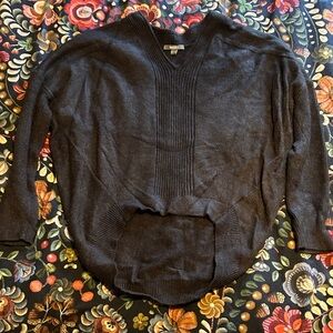 3/30$ Softest Ever Charcoal V-Neck Sweater Mexx